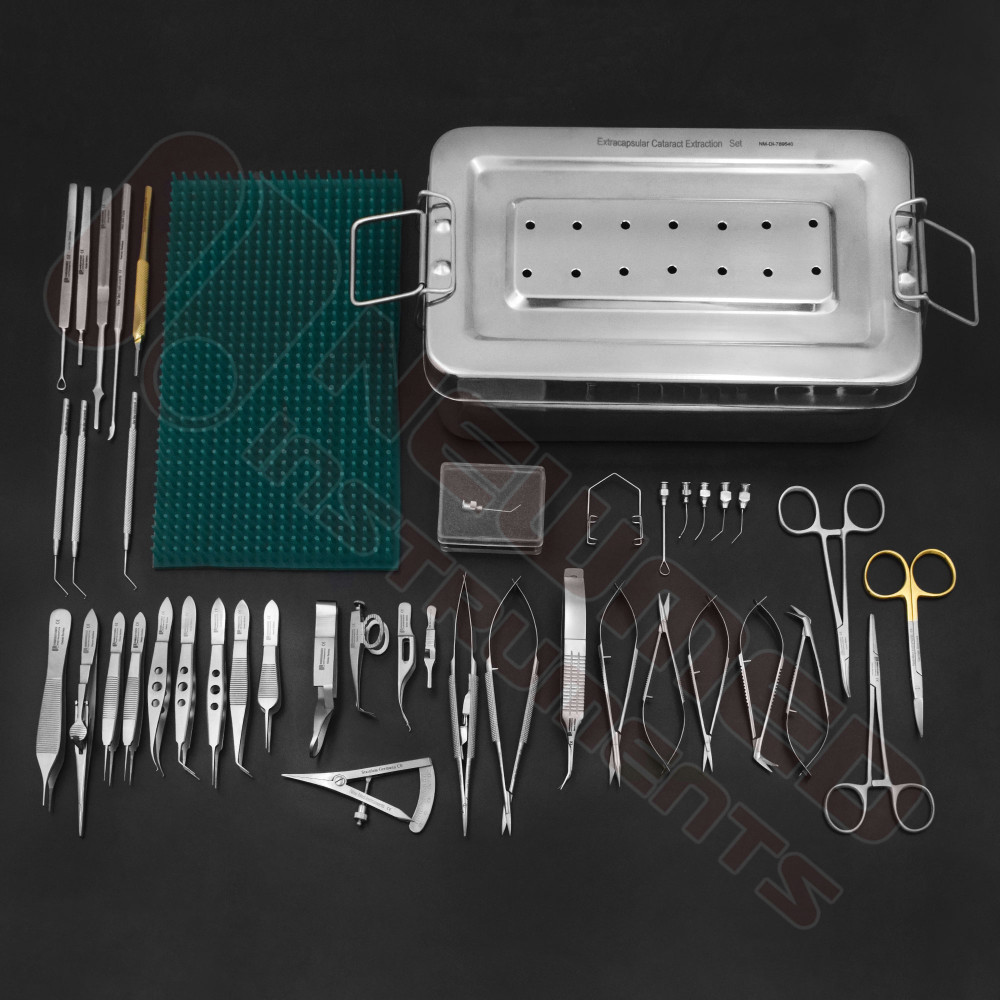 眼窩外白内障摘出セット（ECCE） | New Med Instruments